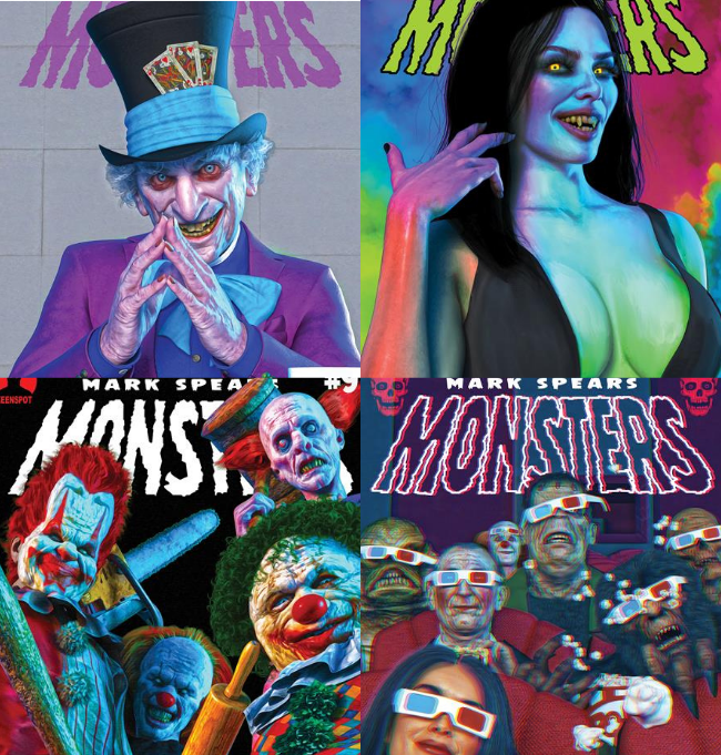9-1-1 monsters Mark Spears Monsters #9 (PRESALE 3/4/26) YOU PICK VARIANT