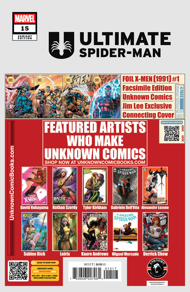 Ultimate Spider-man #15 Mirka Andolfo Exclusive Var (03/26/2025)