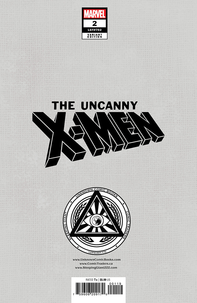 UNCANNY X-MEN #2 EXCLUSIVE NATHAN SZERDY VAR (09/11/2024)