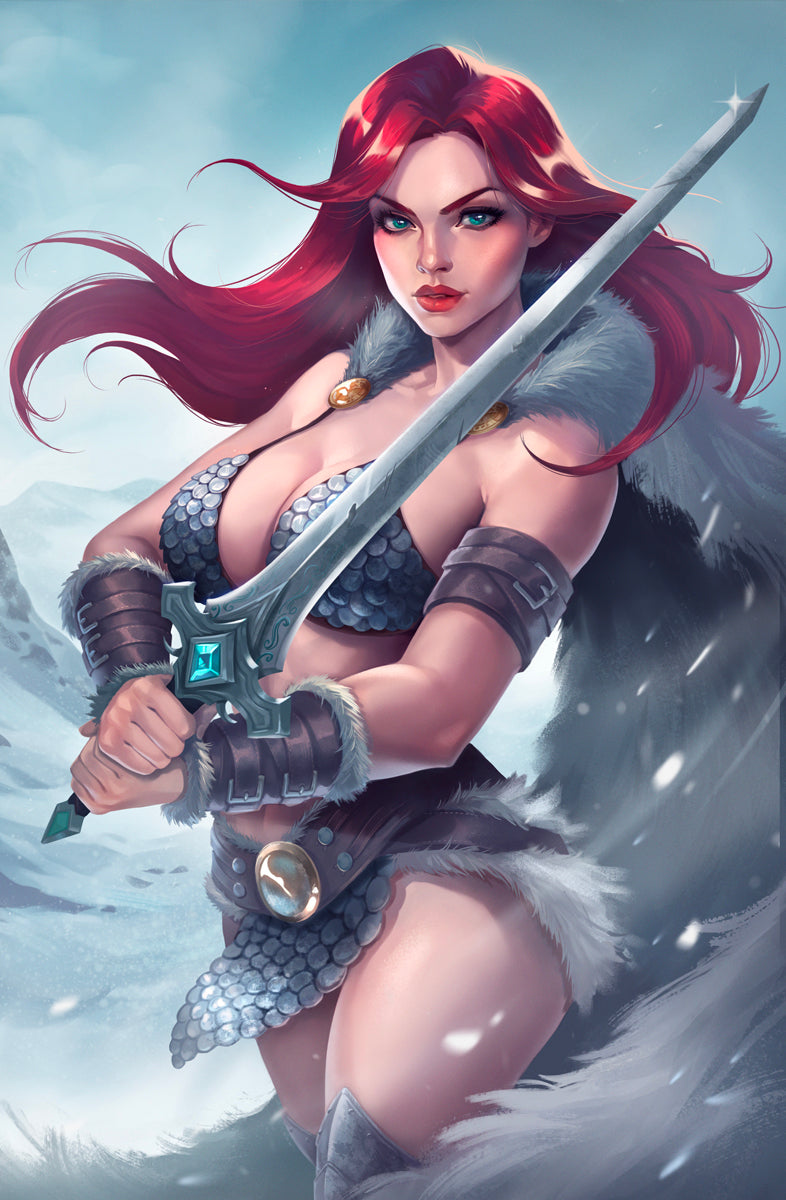 RED SONJA #17 - TOFUSENSHI VIRGIN VARIANT KNIGHT OF COMICS EXCLUSIVE