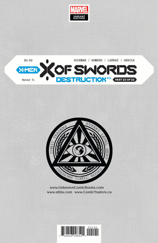 X Of Swords Destruction #1 Unknown Comics Mico Suayan Exclusive Var (11/25/2020)