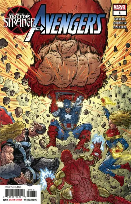 The Death of Doctor Strange: Avengers #1A