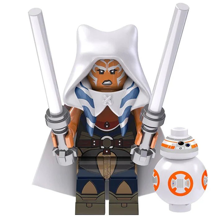 Ahsoka Tano & BB8 Droid Star Wars Lego Minifigures Custom Toys 4