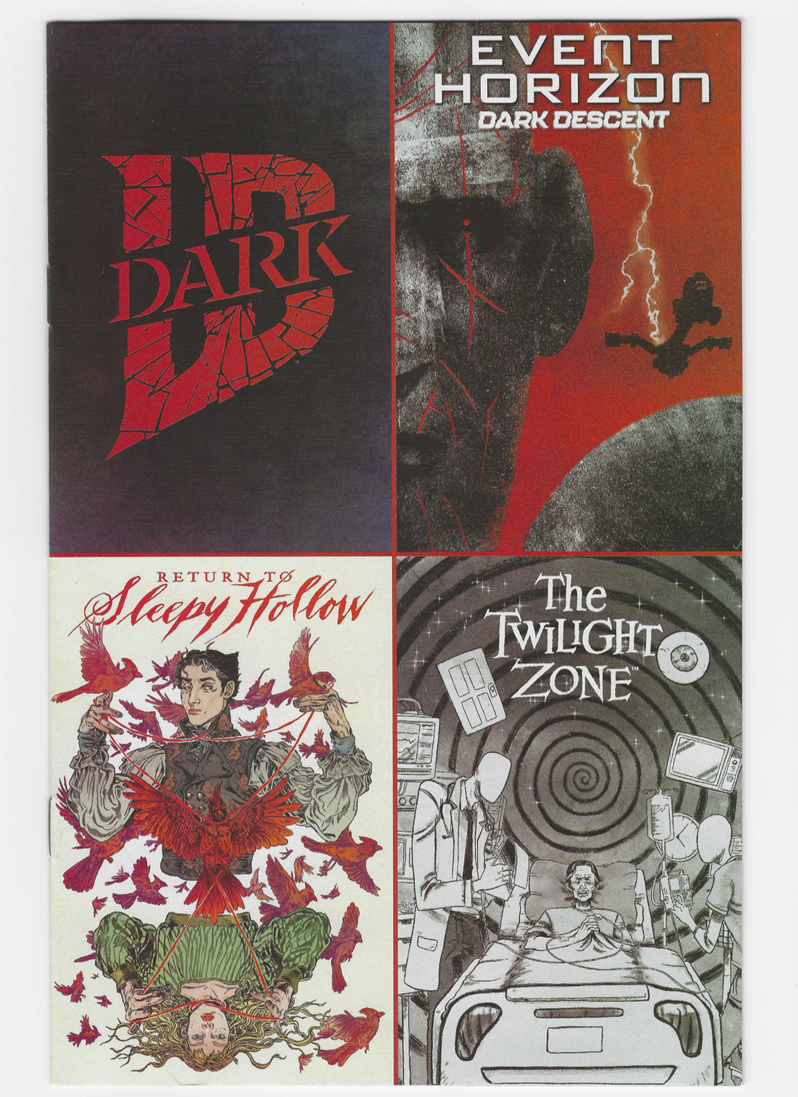 IDW Dark Ashcan 2025 Event Horizon Sleepy Hollow Twilight Zone