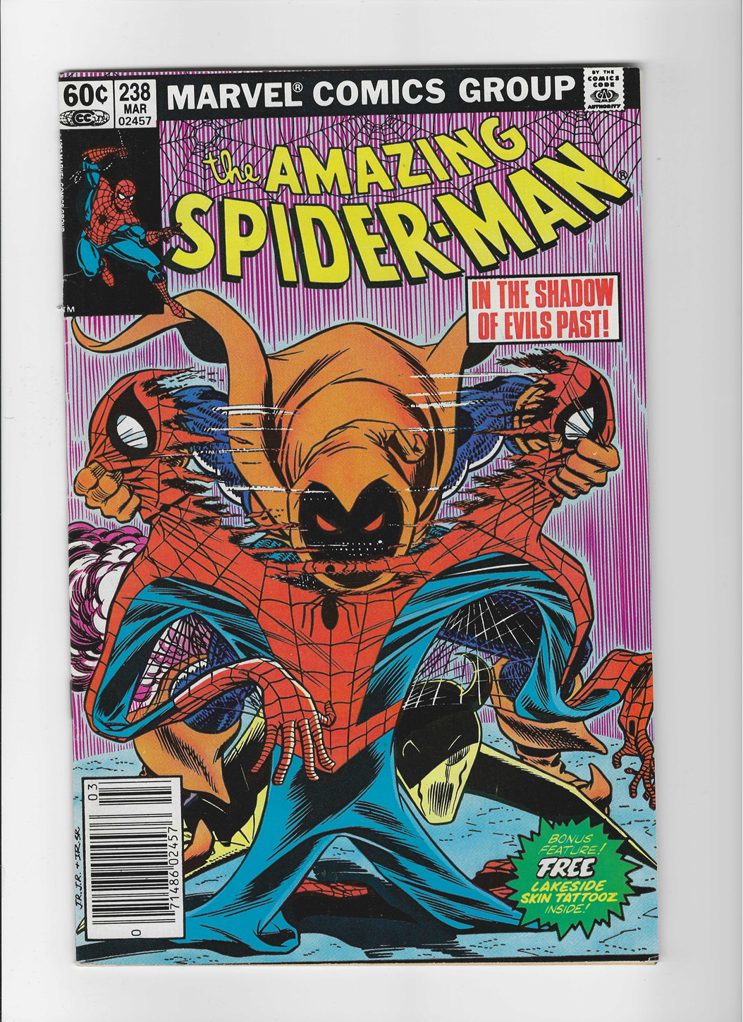 The Amazing Spider-Man, Vol. 1 #238 - NO TATTOOS