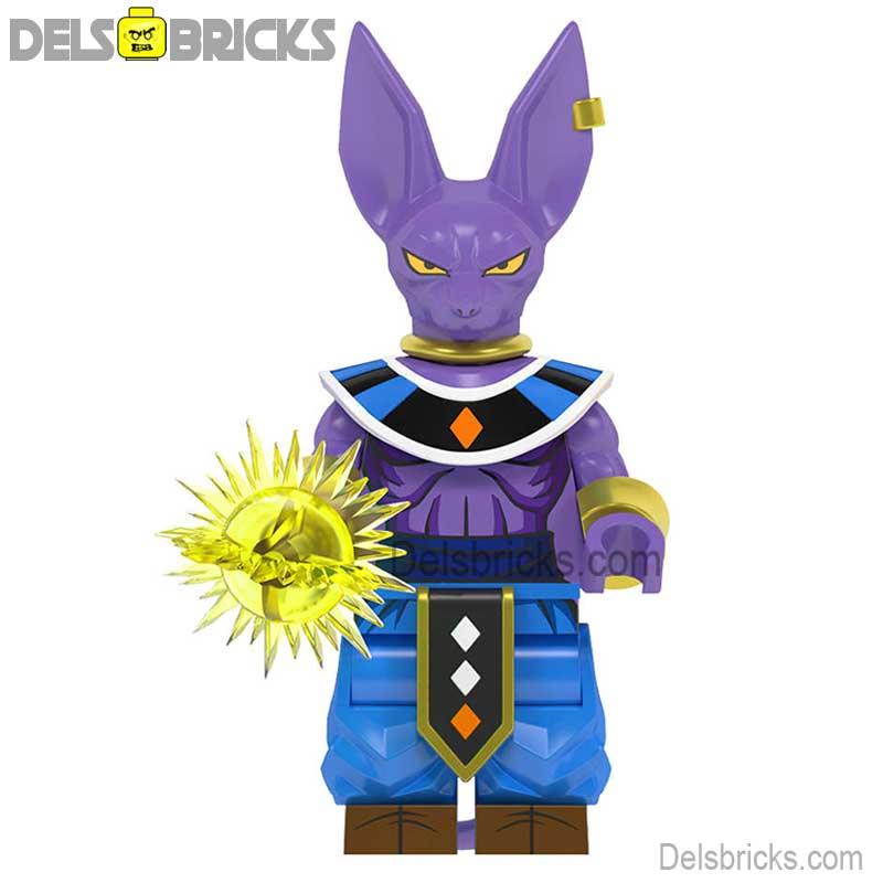 Beerus Dragon Ball Z Lego Minifigures Custom Anime Toys 2