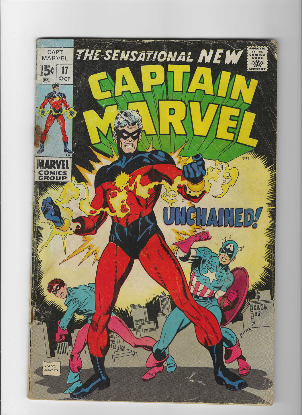 Captain Marvel, Vol. 1 #17