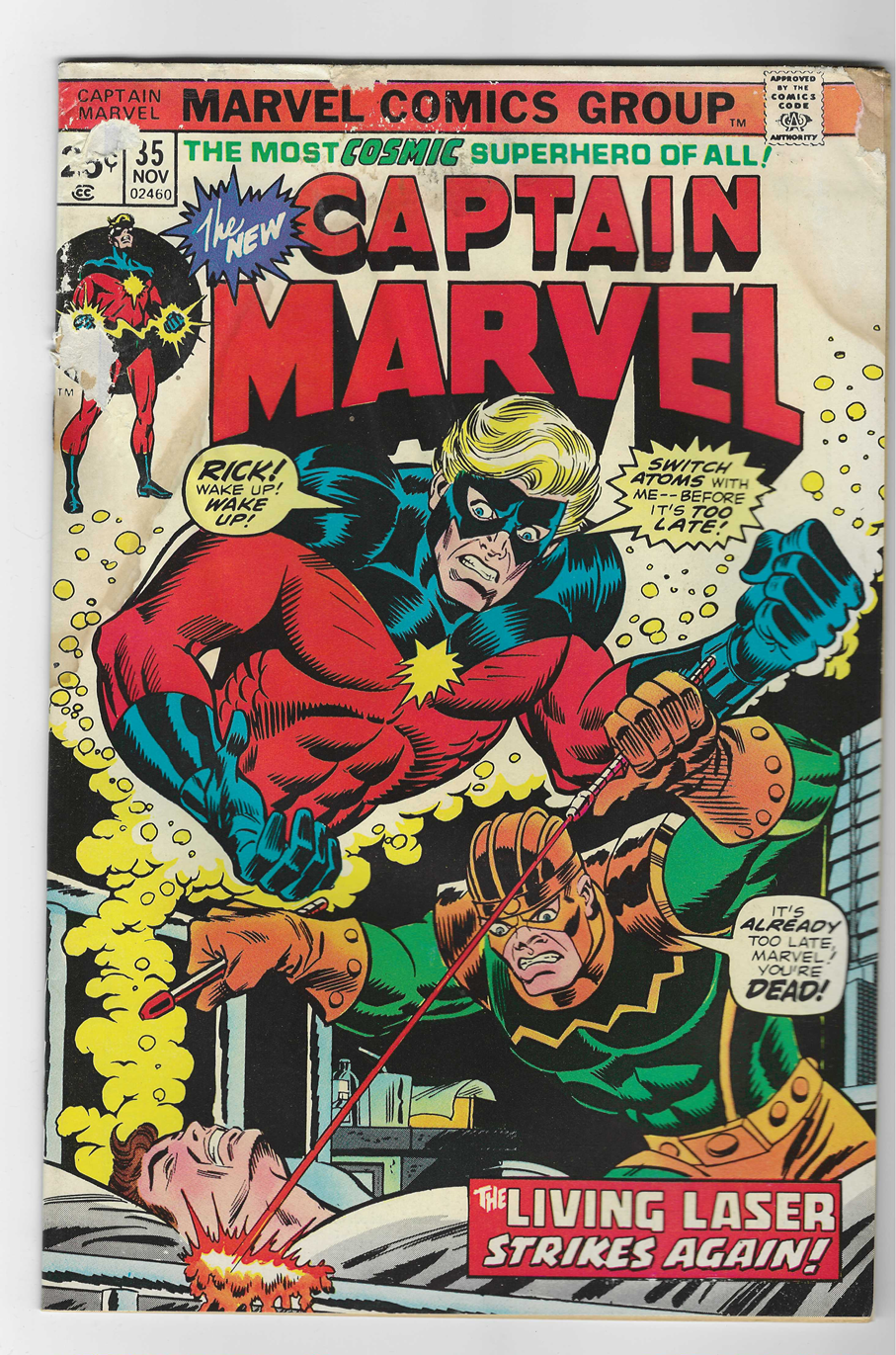 Captain Marvel, Vol. 1 #35