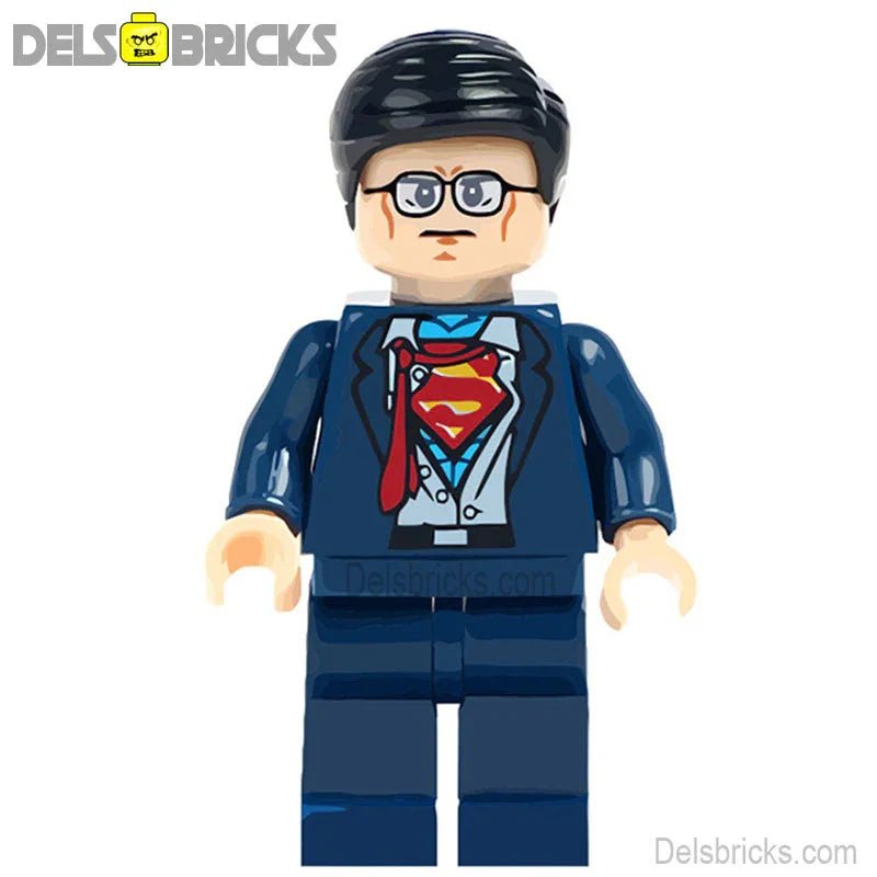 Clark Kent Superman Lego Minifigures Custom Toys