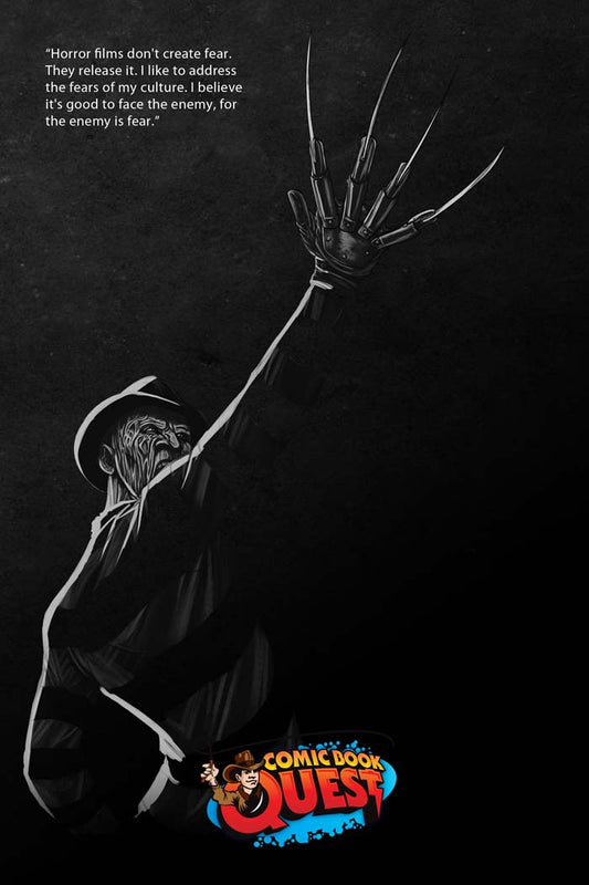 Wes Craven #1 Ben Vazquez CBQ Virgin Variant (Signed by Vazquez)