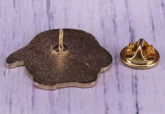 Cute Duck with Knife Meme Enamel Pins small, durable, high quality accessories