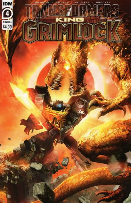 Transformers: King Grimlock #4A