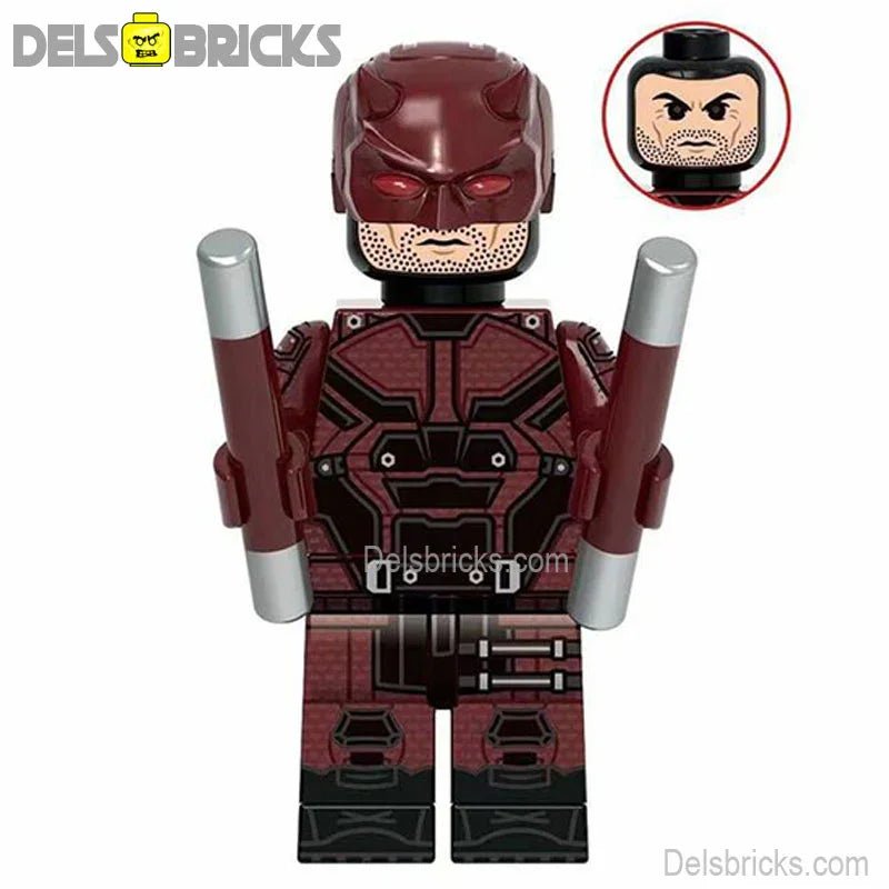 Daredevil Matt Murdock Best Lego Minifigures Custom Toys 1