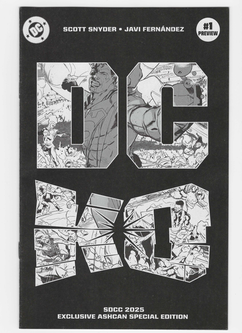 DC KO SDCC ASHCAN SPECIAL EDITION #1 2025 DC COMICS