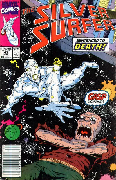 Silver Surfer, Vol. 3 #43B - VG/FN - Stock Photo