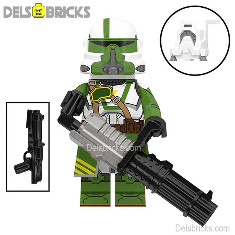 Doom Unit Clone trooper Commander Star wars Lego Minifigures Custom Toys