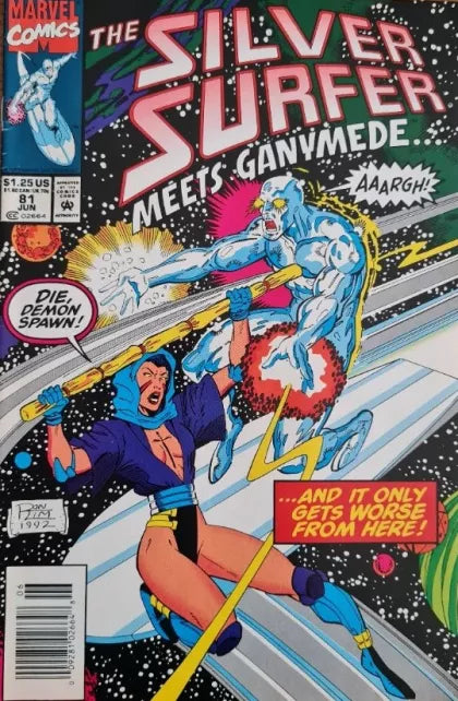 Silver Surfer, Vol. 3 #81B - Fair Condition - Stock Photo