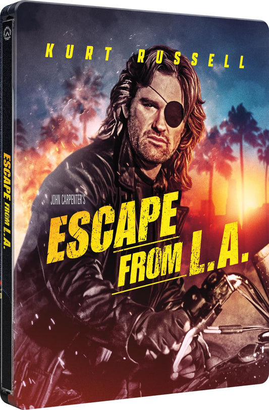 Escape From L.A - 30th Anniversary Limited Edition Steelbook (4K Ultra HD + Blu-ray + Digital)