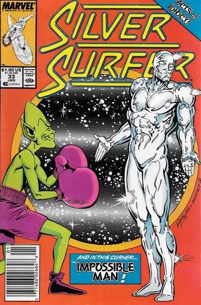 Silver Surfer, Vol. 3 #33B - VG/FN - Stock Photo