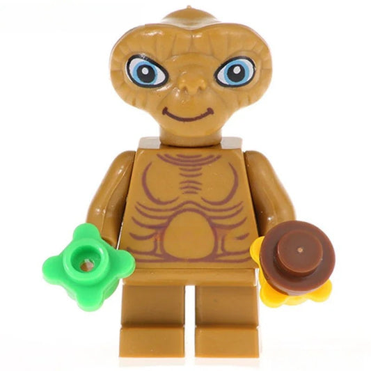 ET The Extraterrestrial Lego Minifigures Custom Toys