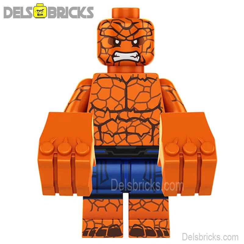 Fantastic Four Ben Grimm Thing Lego Minifigures Custom Toys 2
