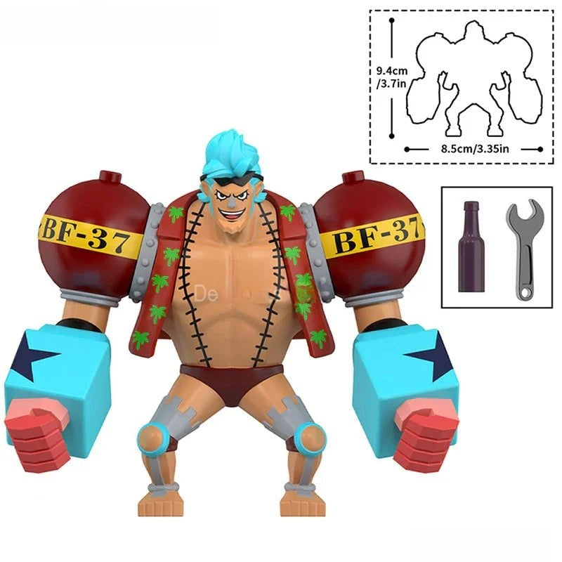 Franky Big Figure ONE PIECE Anime Big Minifigure – 412 Comics