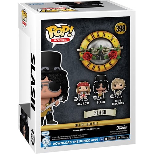 Funko Pop! 398 Rocks - Guns N' Roses - Slash Vinyl Figure