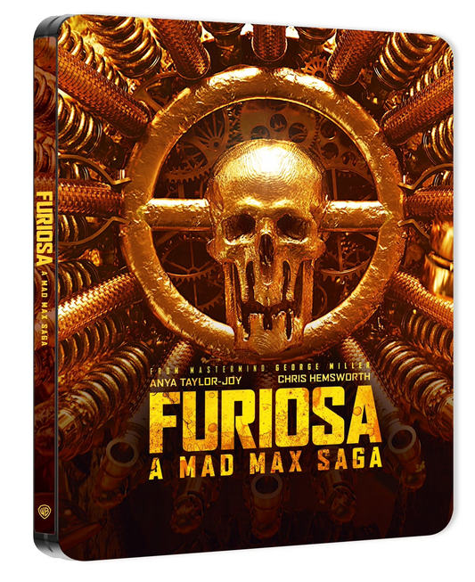 Furiosa: A Mad Max Saga - Limited Edition Steelbook - Goldskull (4K Ultra HD + Blu-ray)
