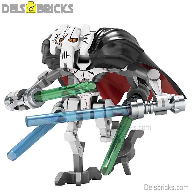 General Grievous Lego Star Wars Minifigures Custom Toys 6