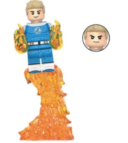 Flame Flight Hero Custom Minifig