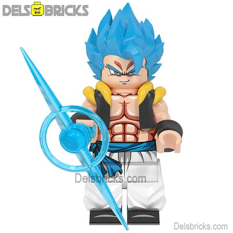 Gogeta Dragon Ball Z Super Lego Minifigures Anime Custom Toys 1