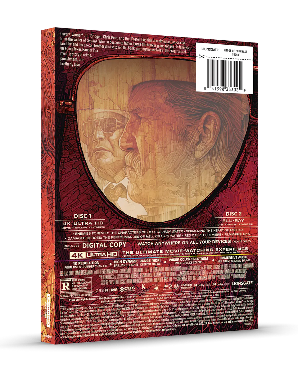 Hell or High Water - Limited Edition Steelbook (4K Ultra HD + Blu-ray + Digital)