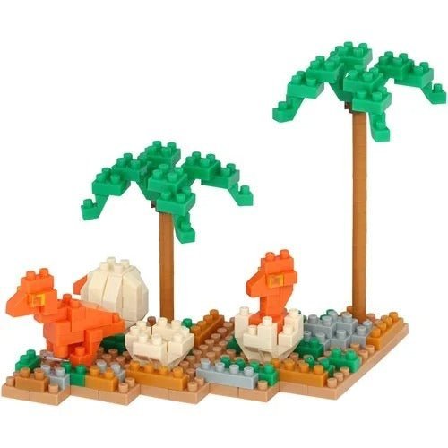Hatching Tyrannosaurus Rex Dinosaur Nanoblock Constructible Figure