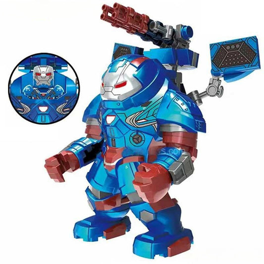 Iron Patriot Hulk buster Big figure Avengers Marvel MCU Minifigure