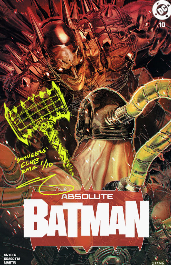 Absolute Batman #10 Giang Variant SDCC TenFwd Comics EXCLUSIVE FOIL