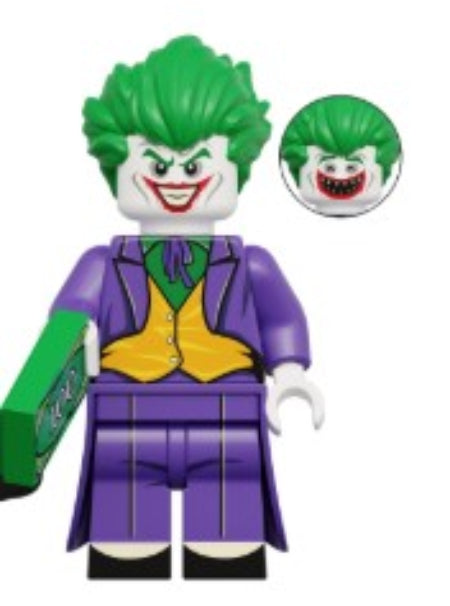 Clown Prince Custom Minifig – Chaotic Crime Mastermind