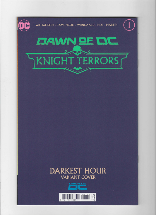 Knight Terrors #1 (Of 4) Cover D Neon Ink Variant - Color Error
