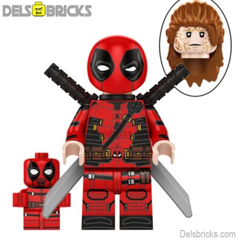 Nicepool from Deadpool & Wolverine Movie Lego Minifigures Custom Toys