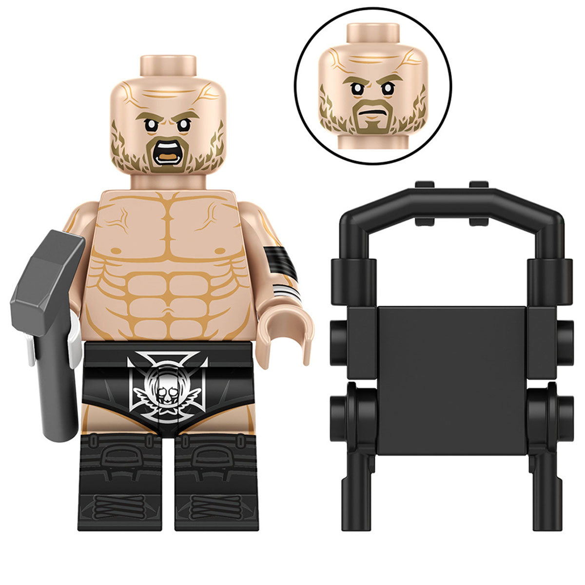 HHH "Triple H" WWE Wrestling Legends LEGO Compatible Minifigure