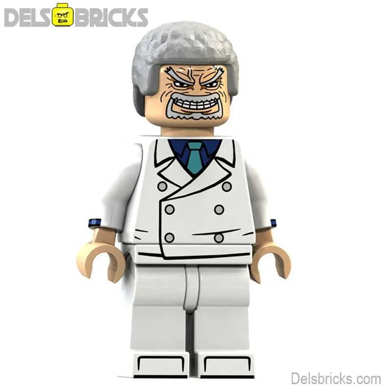 Monkey D. Garp ONE PIECE Anime Lego Minifigures custom toys 3