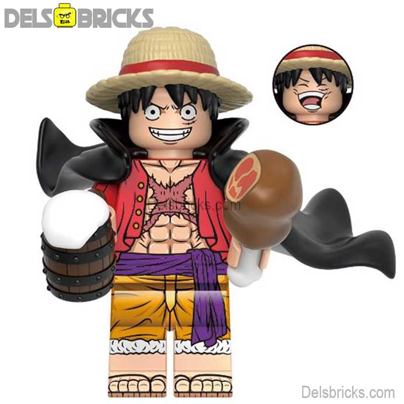 Monkey D Luffy from One Piece Lego Anime Minifigures Custom Toys 2