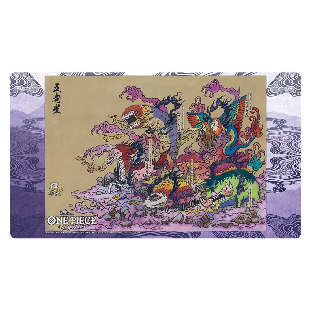 (Japanese) One Piece TCG: Base Shop Limited Playmat Vol. 2 -The Five Elders-