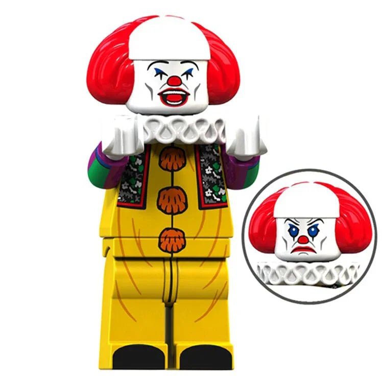 Pennywise Stephen King's IT 1990 Lego Minifigures Custom Horror Toys 2