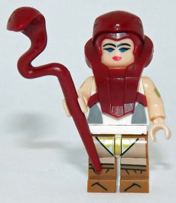 Teela Custom Minifig – Warrior Goddess of Eternia (Masters of the Universe)