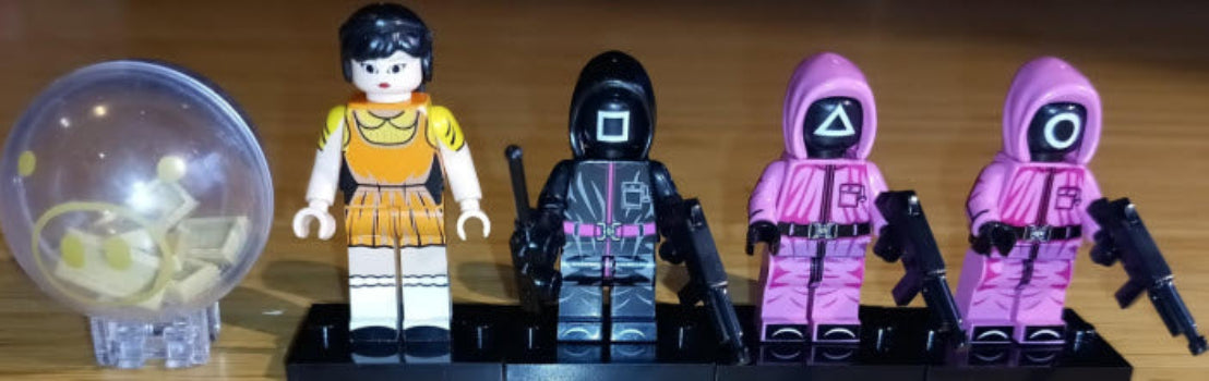 Squid Game Custom Minifig Set S2 (8 Figures)