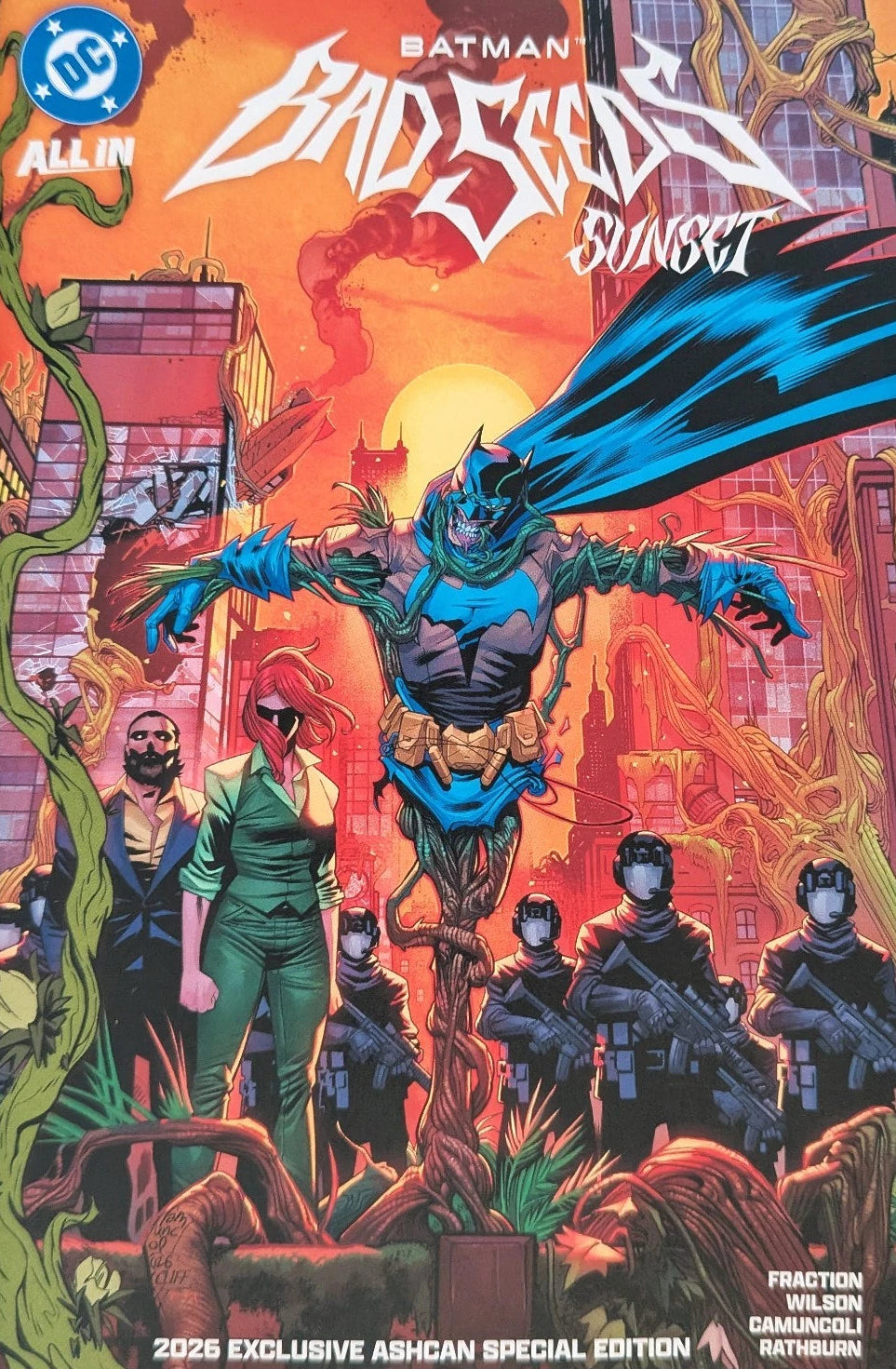 Batman Bad Seeds Sdcc 2026 Exclusive Ashcan Special Edition