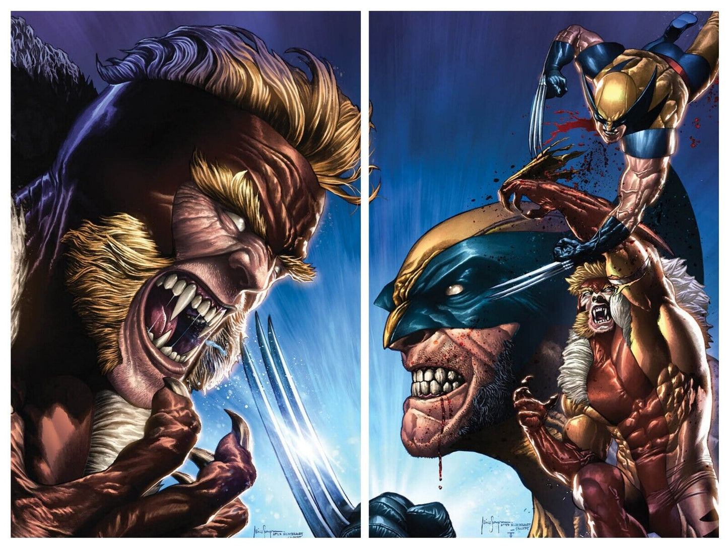 WOLVERINE #46 & #47 SUAYAN EXCLUSIVE VIRGIN VAR SET