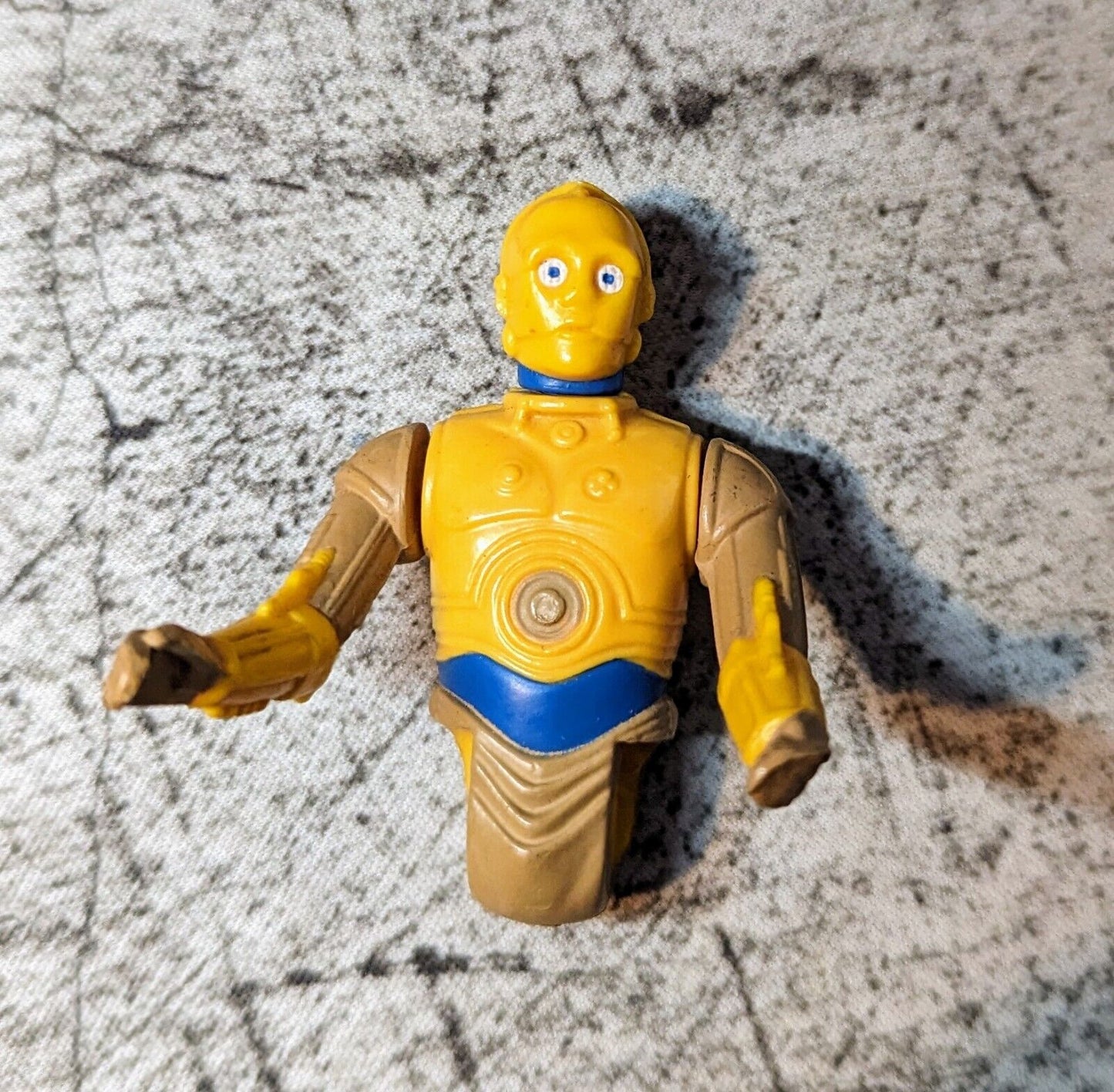 RARE! 1985 Kenner Star Wars Droids Cartoon C-3PO - Legless