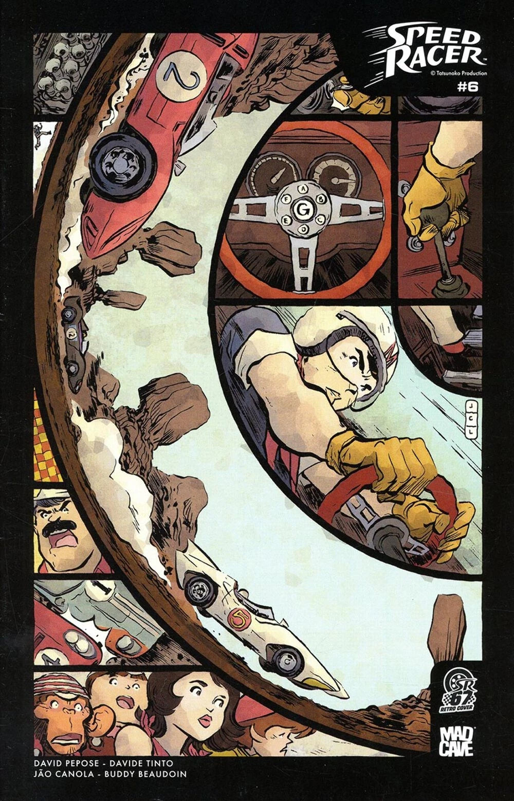 Speed Racer #6 Cover B Jesse Longergan Variant