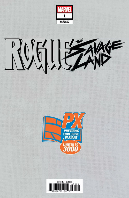 Rogue The Savage Land #1 Previews Exclusive Land Variant